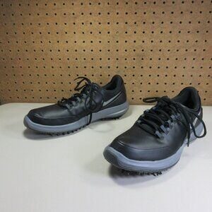 Nike Golf womens black gray Air Zoom Accurate shoes 10.5 M 909734 001 EUC